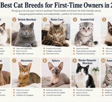 10 Best Cat Breeds for First-Time Owners in 2026-TimeOwnersin2026