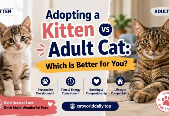 Adopting a Kitten vs Adult Cat: Which Is Better for You?