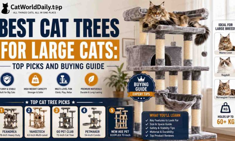 Best Cat Trees for Large Cats: Top Picks and Buying Guide