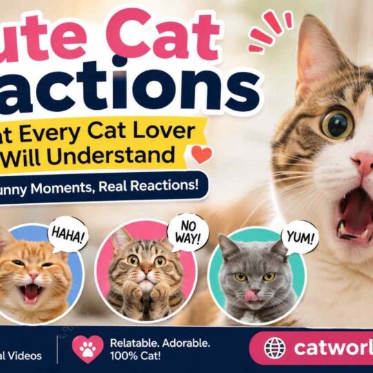 Cute Cat Reactions That Every Cat Lover Will Understand