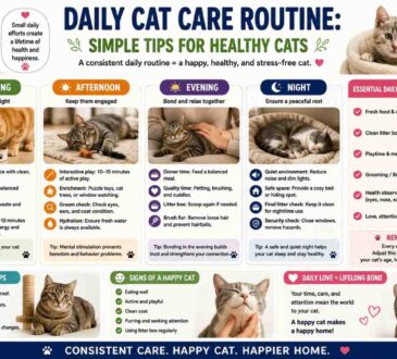 Daily Cat Care Routine: Simple Tips for Healthy Cats