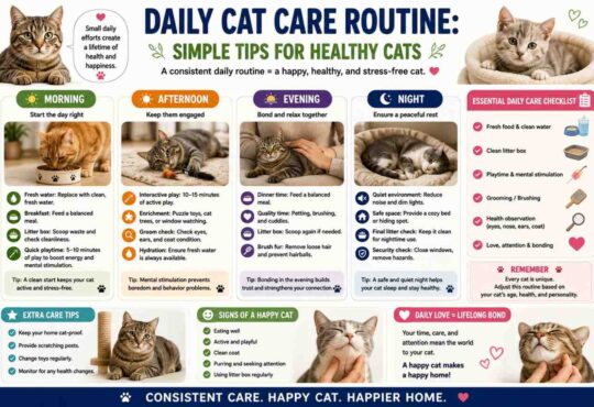 Daily Cat Care Routine: Simple Tips for Healthy Cats