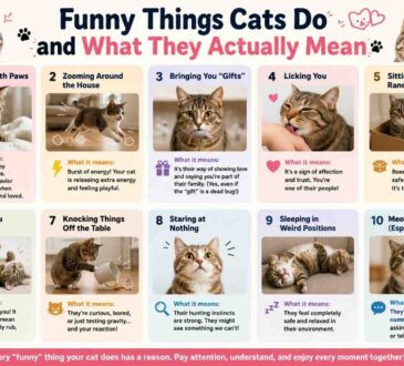 Funny Things Cats Do and What They Actually Mean