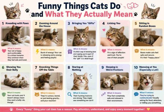 Funny Things Cats Do and What They Actually Mean