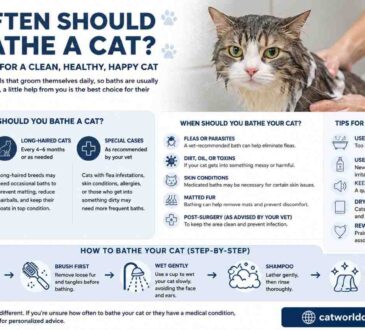 How Often Should You Bathe a Cat? Vet-Approved Tips