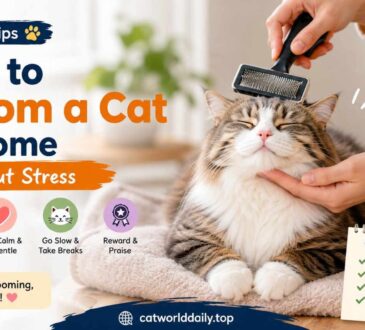 How to Groom a Cat at Home Without Stress