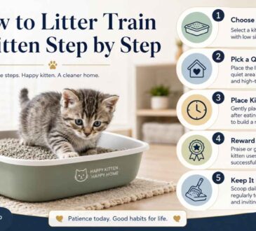 How to Litter Train a Kitten Step by Step