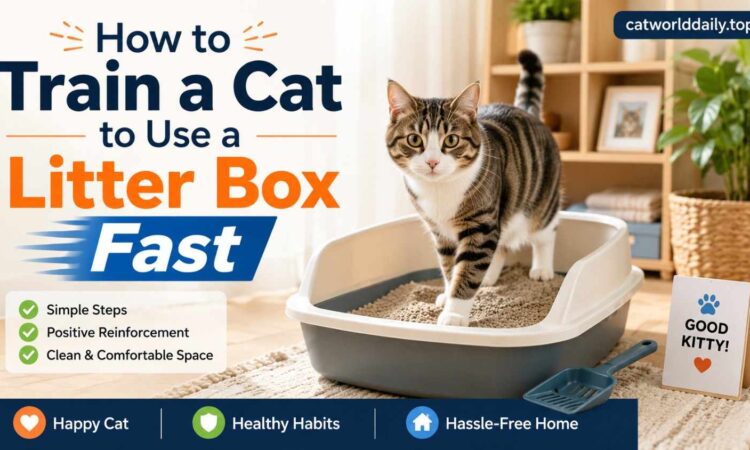 How to Train a Cat to Use a Litter Box Fast
