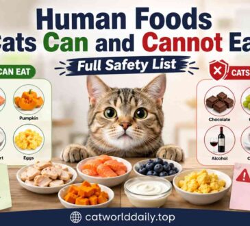 Human Foods Cats Can and Cannot Eat: Full Safety List