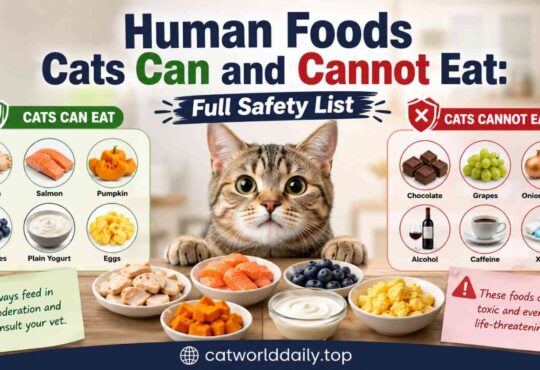 Human Foods Cats Can and Cannot Eat: Full Safety List