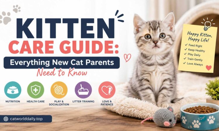 Kitten Care Guide: Everything New Cat Parents Need to Know