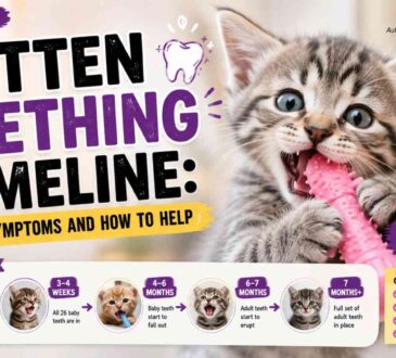 Kitten Teething Timeline: Age, Symptoms and How to Help