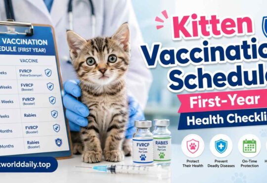 Kitten Vaccination Schedule: First-Year Health Checklist