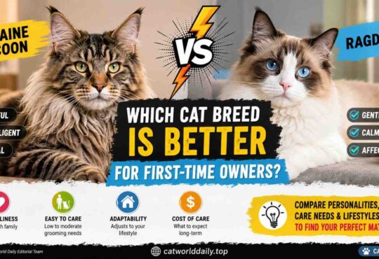 Maine Coon vs Ragdoll: Which Cat Breed Is Better for First-Time Owners?