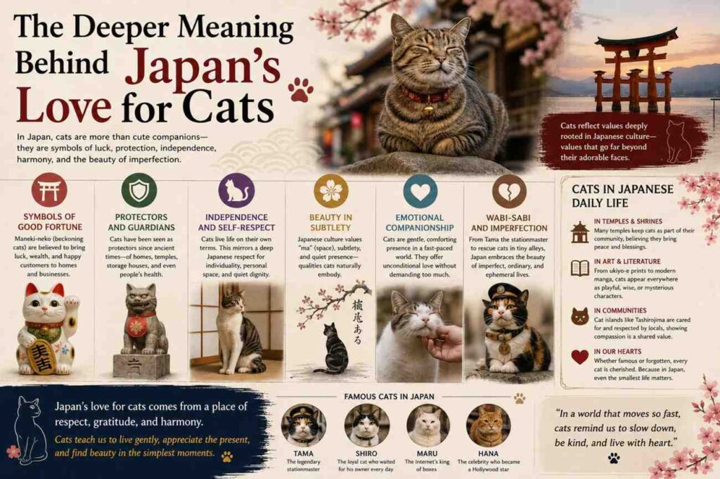 The Deeper Meaning Behind Japan’s Love for Cats