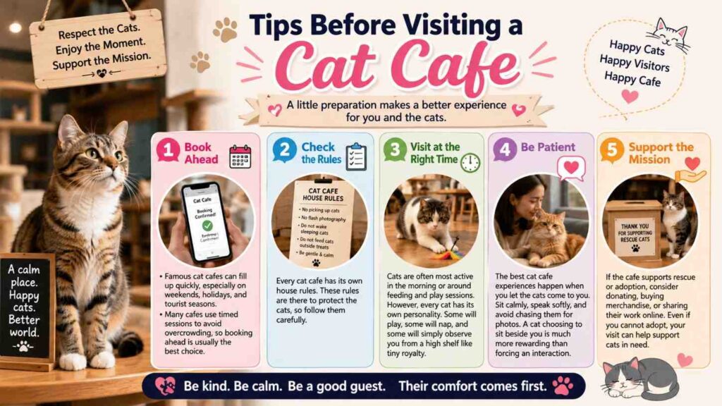 Tips Before Visiting a Cat Cafe