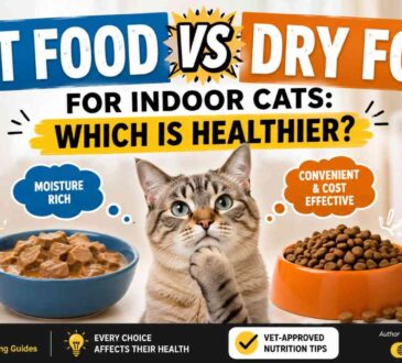 Wet Food vs Dry Food for Indoor Cats: Which Is Healthier?