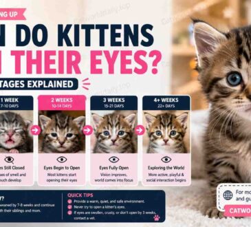 When Do Kittens Open Their Eyes? Growth Stages Explained