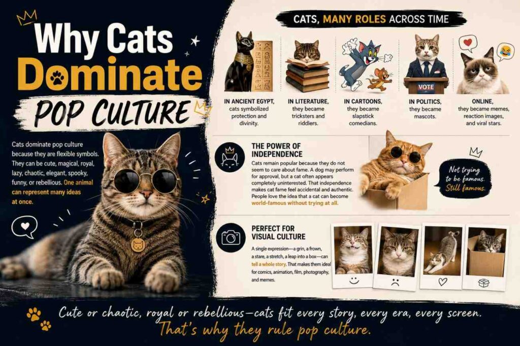 Why Cats Dominate Pop Culture