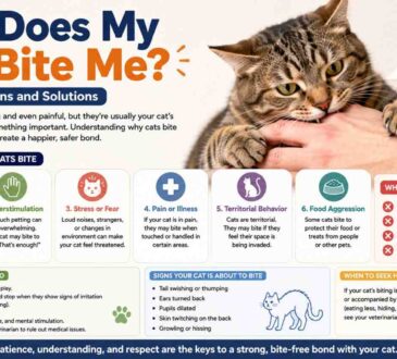 Why Does My Cat Bite Me Common Reasons and Solutions