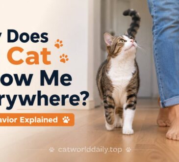 Why Does My Cat Follow Me Everywhere? Cat Behavior Explained