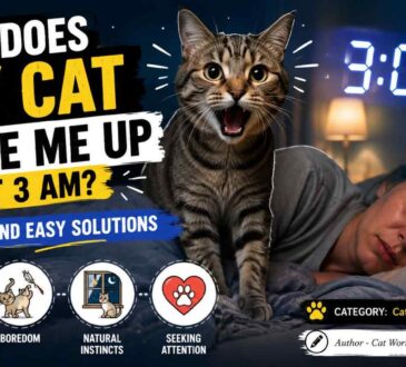 Why Does My Cat Wake Me Up at 3 AM? Causes and Easy Solutions