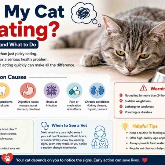 Why Is My Cat Not Eating? Causes, Warning Signs and What to Do