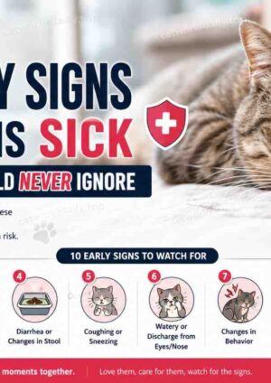 10 Early Signs Your Cat Is Sick Every Owner Should Never Ignore